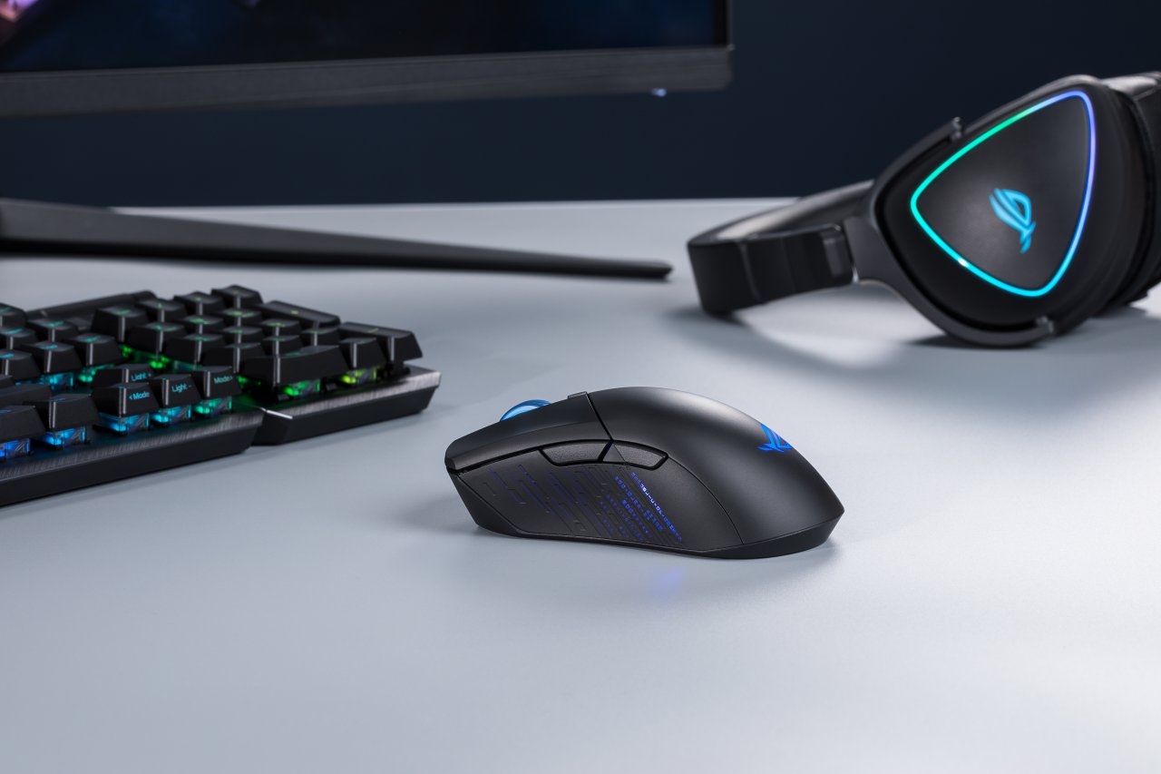 [13/05/2021] Asus ROG Gladius III Wireless:&nbsp;Die dritte Generation der beliebten Spielermaus mit tauschbaren Tastenschaltern im Test (37)