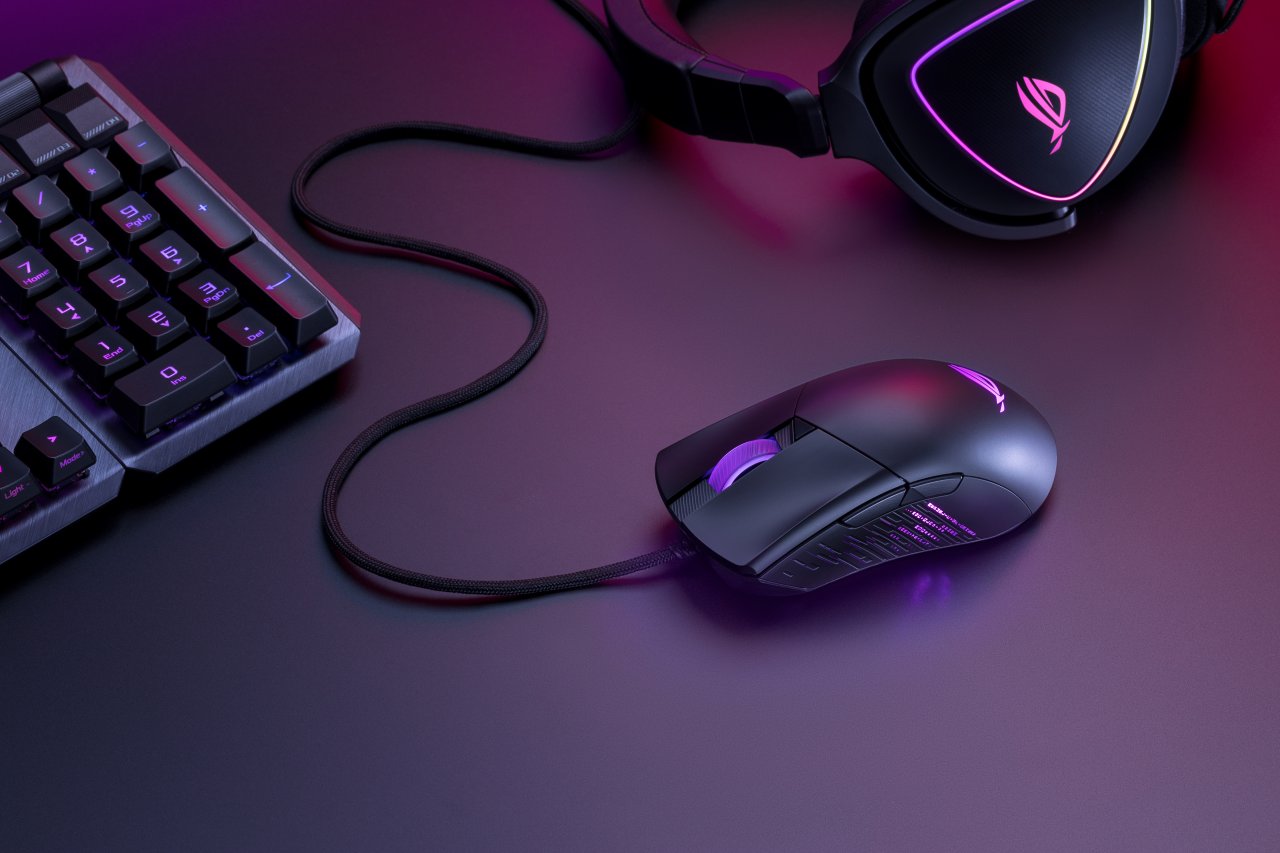 [13/05/2021] Asus ROG Gladius III Wireless:&nbsp;Die dritte Generation der beliebten Spielermaus mit tauschbaren Tastenschaltern im Test (42)