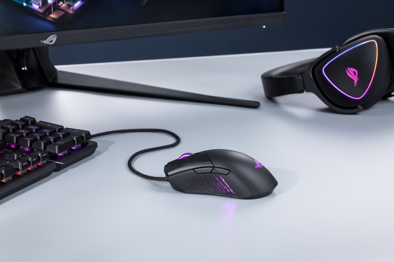 [13/05/2021] Asus ROG Gladius III Wireless:&nbsp;Die dritte Generation der beliebten Spielermaus mit tauschbaren Tastenschaltern im Test (45)