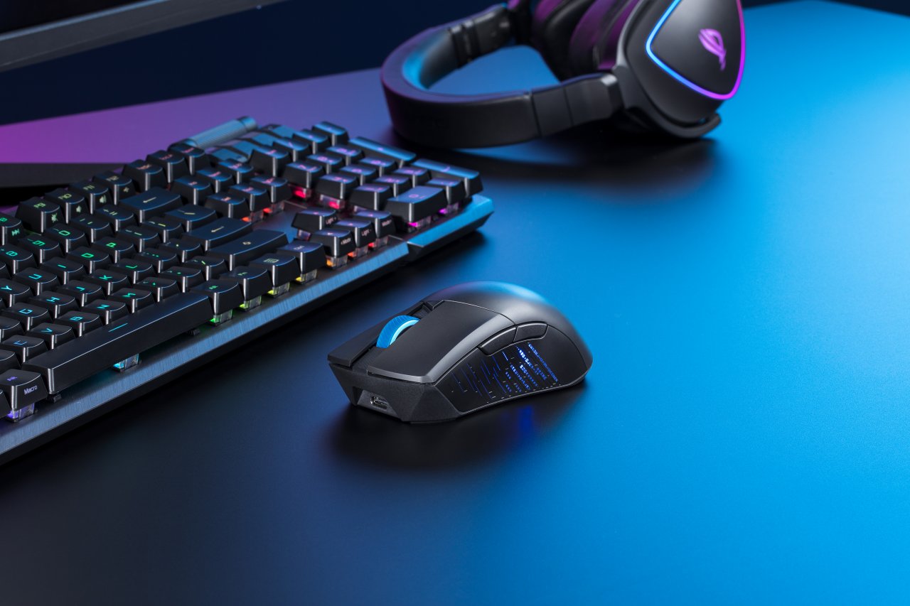 [13/05/2021] Asus ROG Gladius III Wireless:&nbsp;Die dritte Generation der beliebten Spielermaus mit tauschbaren Tastenschaltern im Test (32)