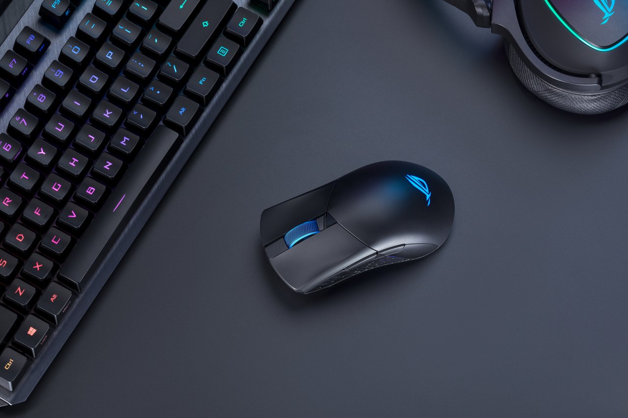 [13/05/2021] Asus ROG Gladius III Wireless:&nbsp;Die dritte Generation der beliebten Spielermaus mit tauschbaren Tastenschaltern im Test (36)