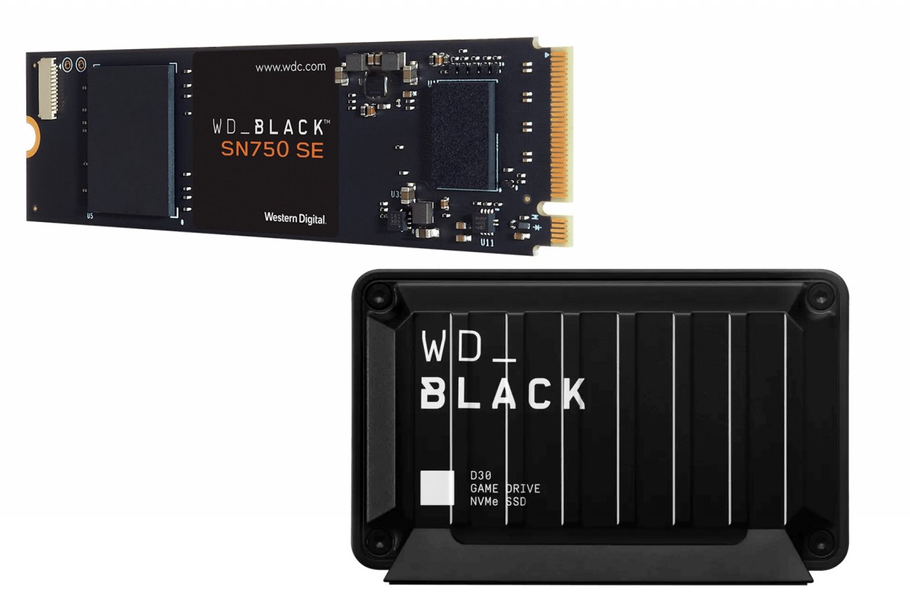 [27/05/2021] WD Black SN750 SE und D30 Game Drive: Neue SSDs für PC und Konsolen