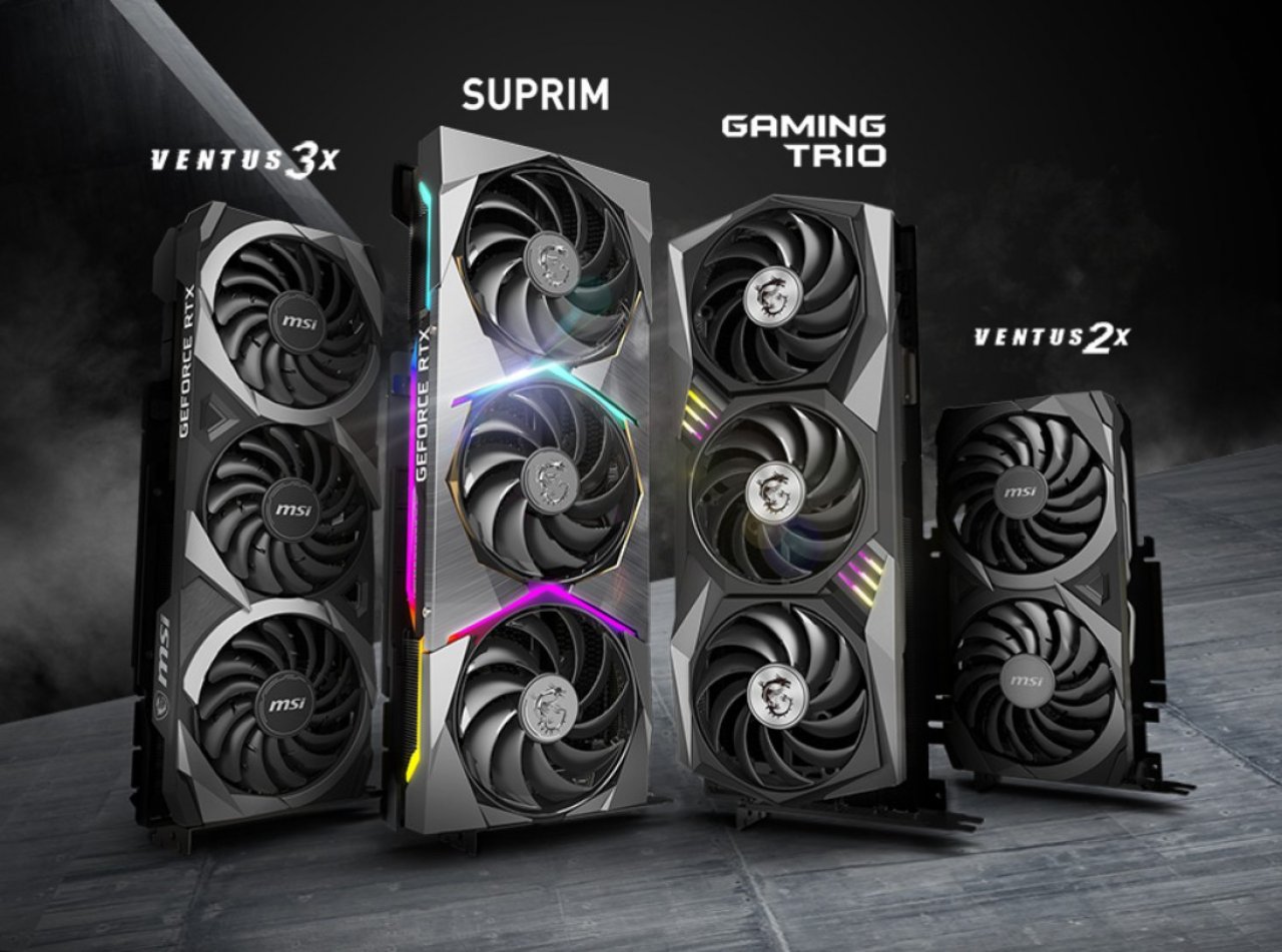 [06/05/2021] Geforce RTX 3080 Ti - Drei Custom-Modelle von MSI zu stolzen Preisen gelistet