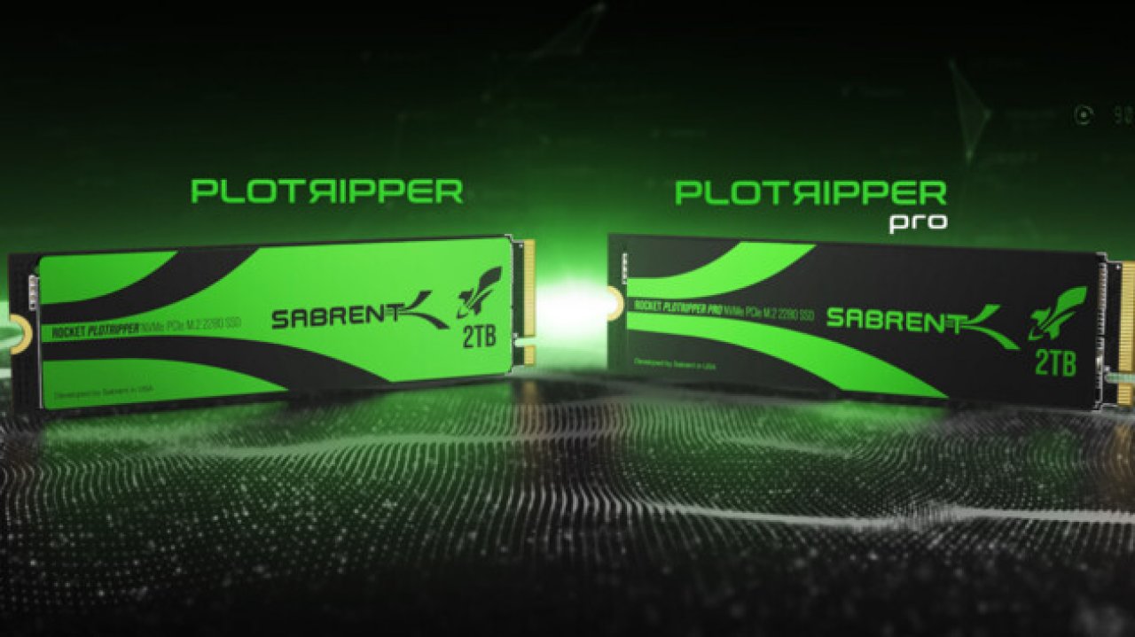 [31/05/2021] Sabrent kündigt neue Plotripper-SSDs an, die speziell fürs Chia-Mining Anwendung finden sollen.
