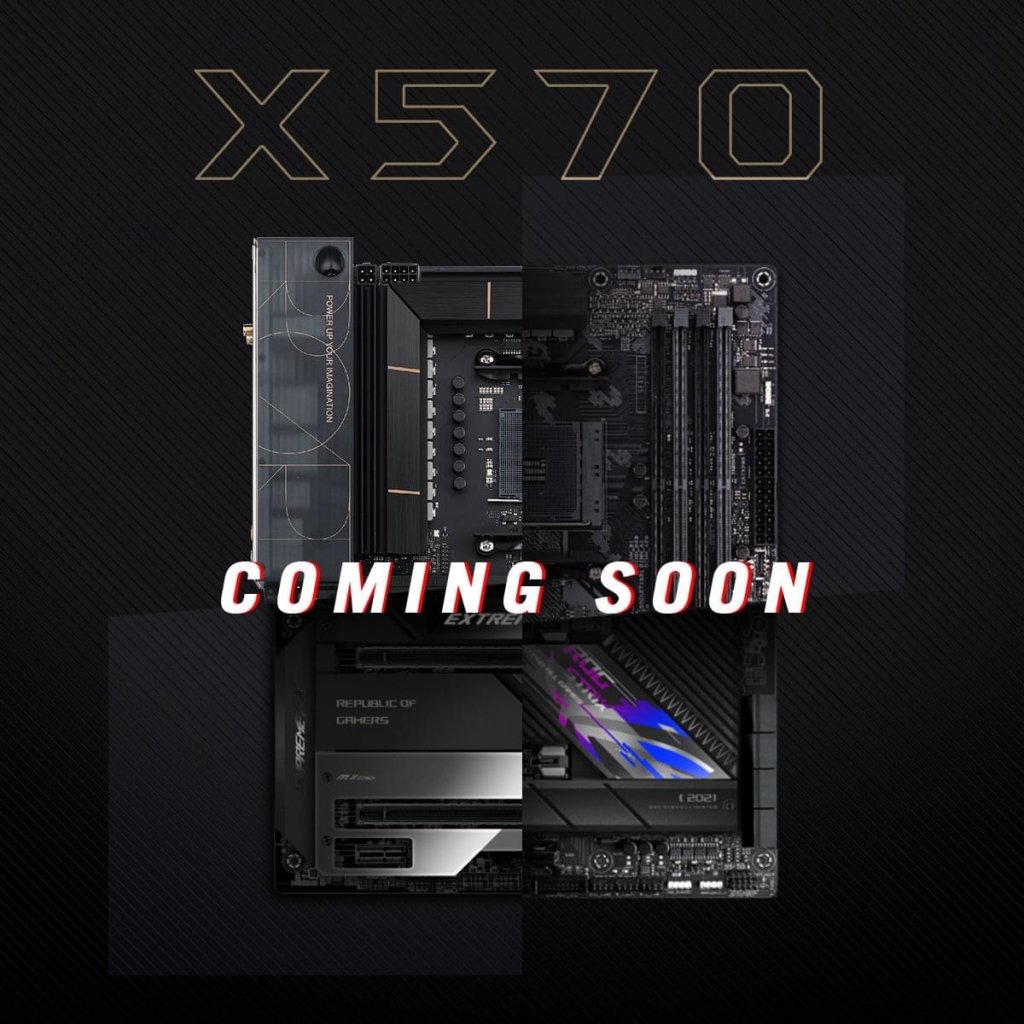 [28/05/2021] X570S ohne Lüfter: Teaser auf mindestens vier Ryzen-5000-Mainboards von Asus (1)
