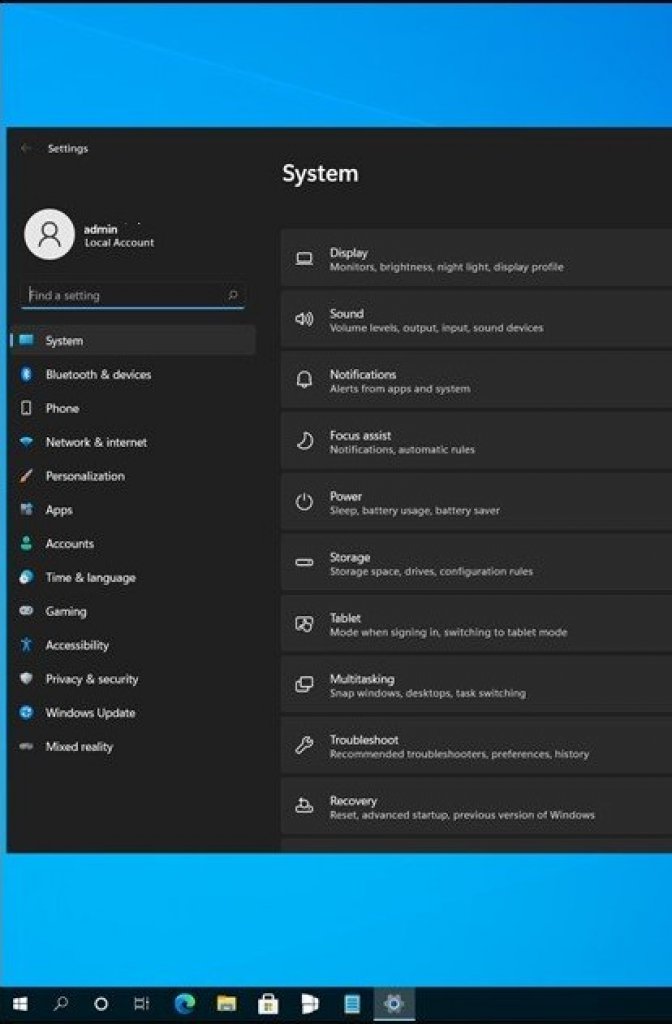 [07/06/2021] Windows 10: Neue Einstellungen mit dem Sun-Vally-Update? (2)