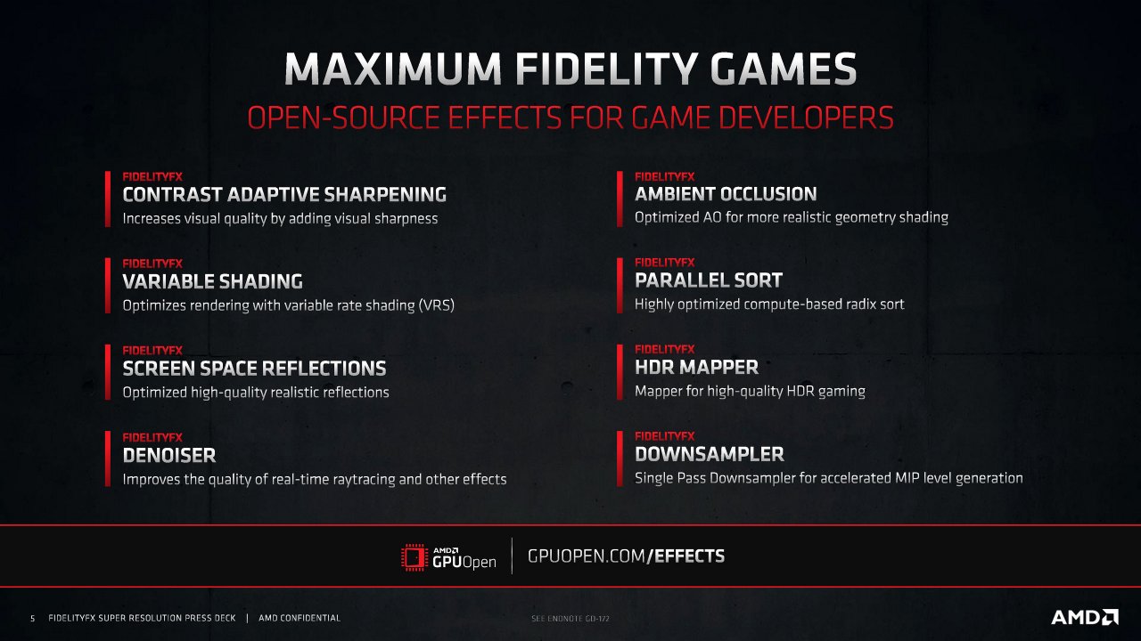 [22/06/2021] AMD FidelityFX Super Resolution FSR Presentation 3