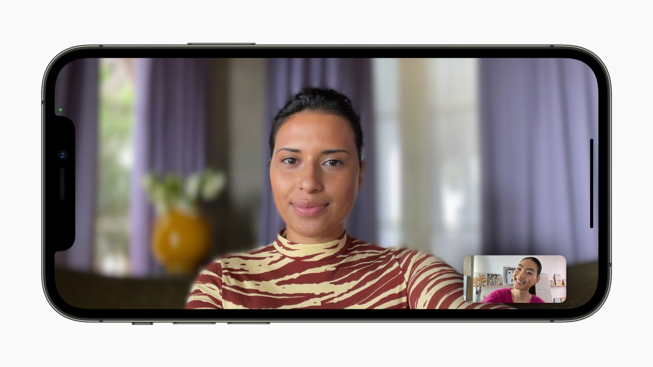 [08/06/2021] Apple iPhone12Pro iOS15 FaceTime portraitmode 060721
