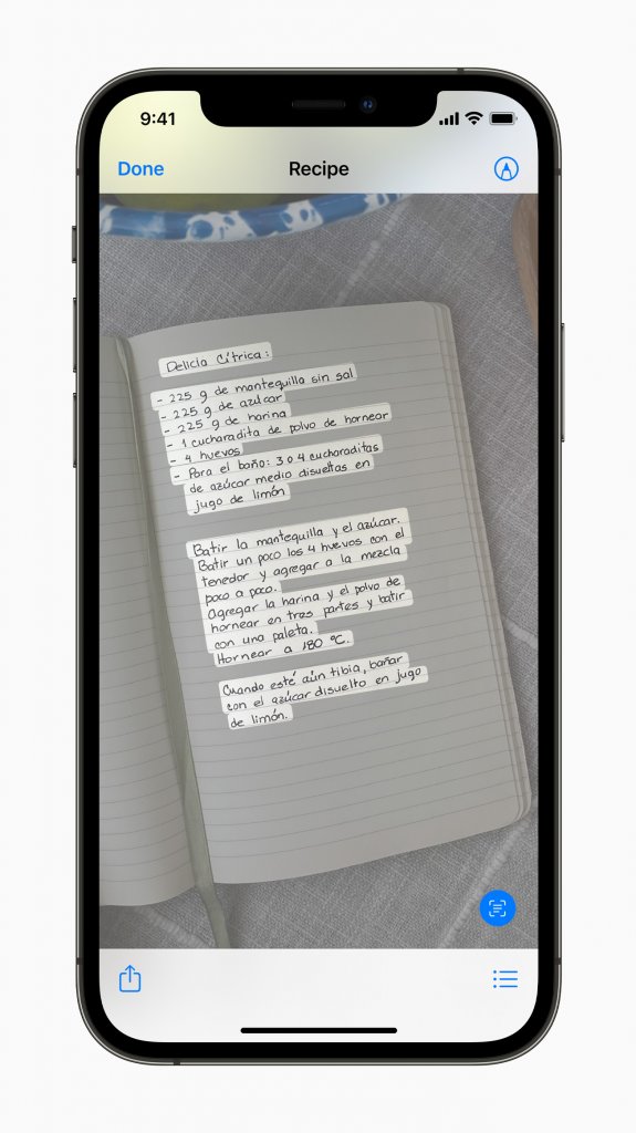 [08/06/2021] Apple iPhone12Pro iOS15 Live Text Quicklook 060721