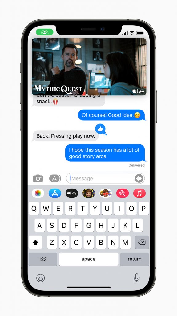 [08/06/2021] Apple iPhone12Pro iOS15 TV Expanse Messages 060721
