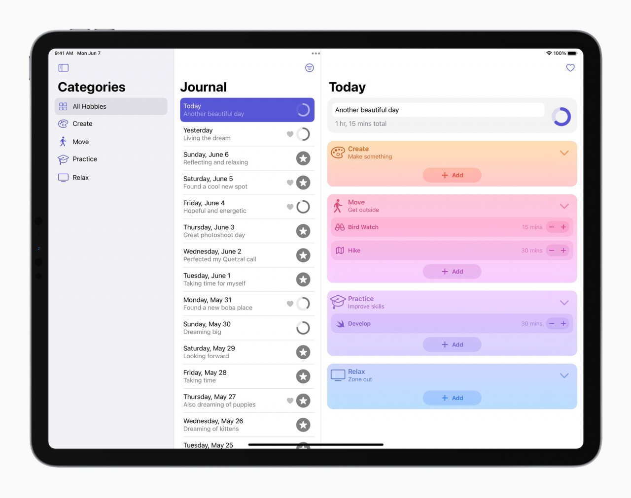 [08/06/2021] Apple iPadPro iPadOS15 swiftui fullscreen app 060721