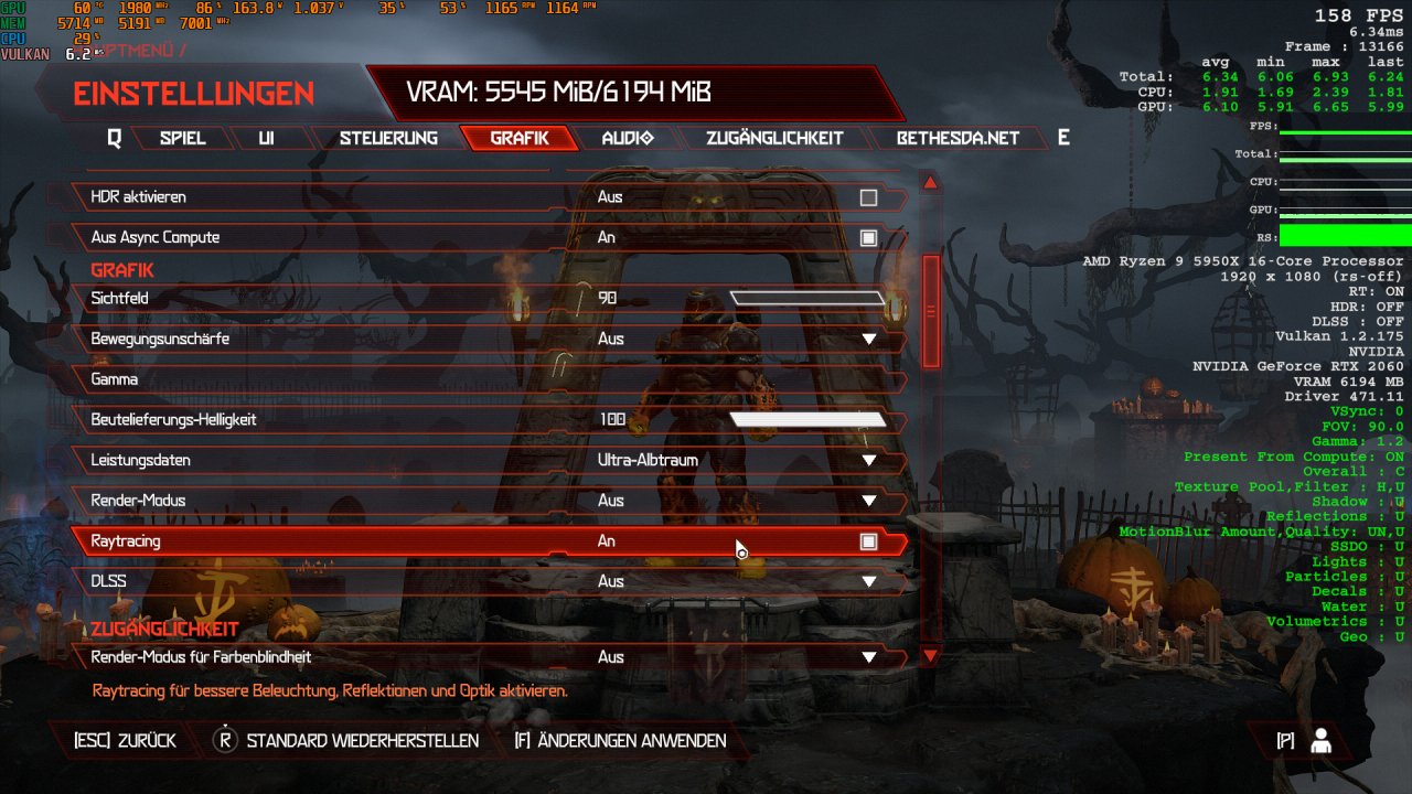 [30/06/2021] Doom Eternal jetzt mit Raytracing: Techniktest des RT(X)-Patches (4)