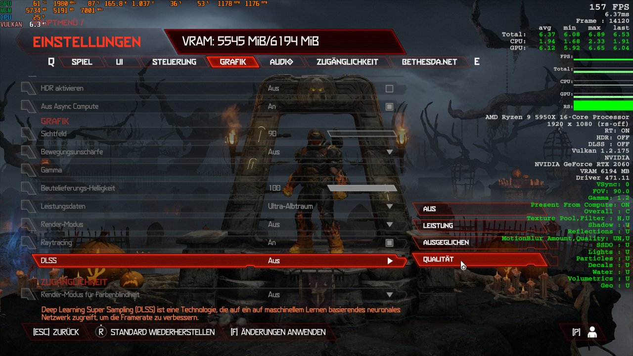[30/06/2021] Doom Eternal jetzt mit Raytracing: Techniktest des RT(X)-Patches (5)