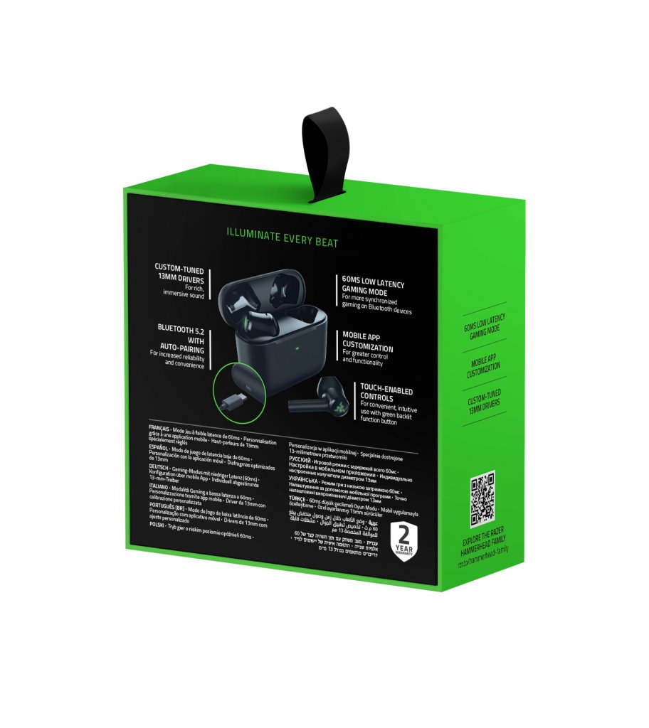 [09/06/2021] Razer Hammerhead True Wireless X: Airpods-Konkurrenz mit LED-Beleuchtung angekündigt (2)