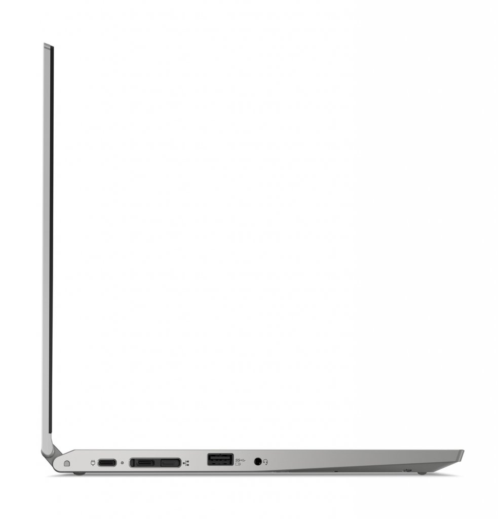 [23/06/2021] Lenovo ThinkPad L13 Yoga Gen 2 AMD Silver Anschluesse linke Seite