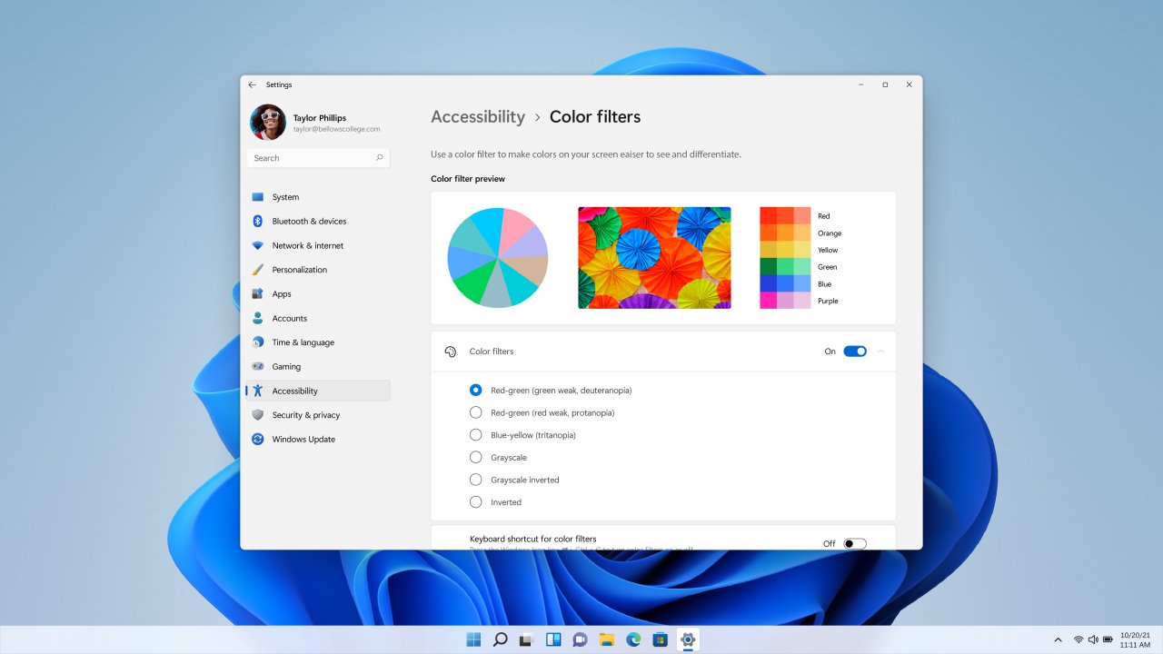 [25/06/2021] Windows 11 Einstellungen zur Barrierefreiheit