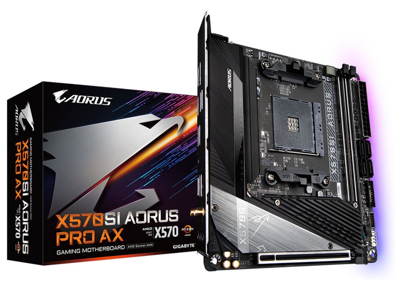 [28/06/2021] Auch als ITX-Mainboard lüfterlos: X570SI Aorus Pro AX gesichtet (1)