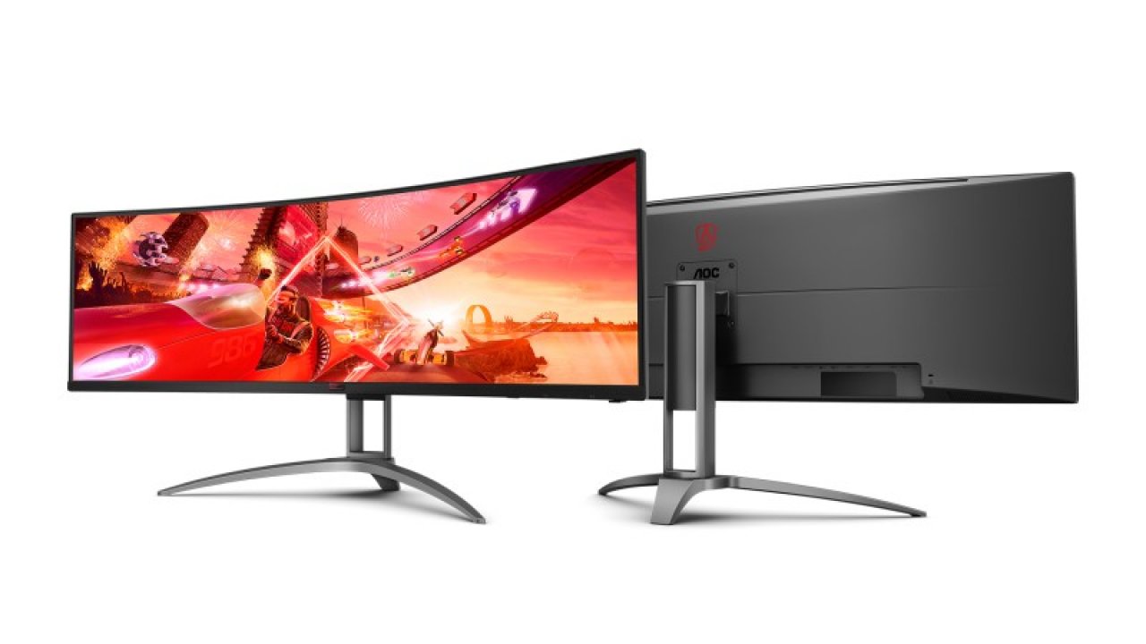 [29/07/2021] Gaming-Monitore: AOC Agon präsentiert zwei gekrümmte 49-Zoll-Topmodelle.