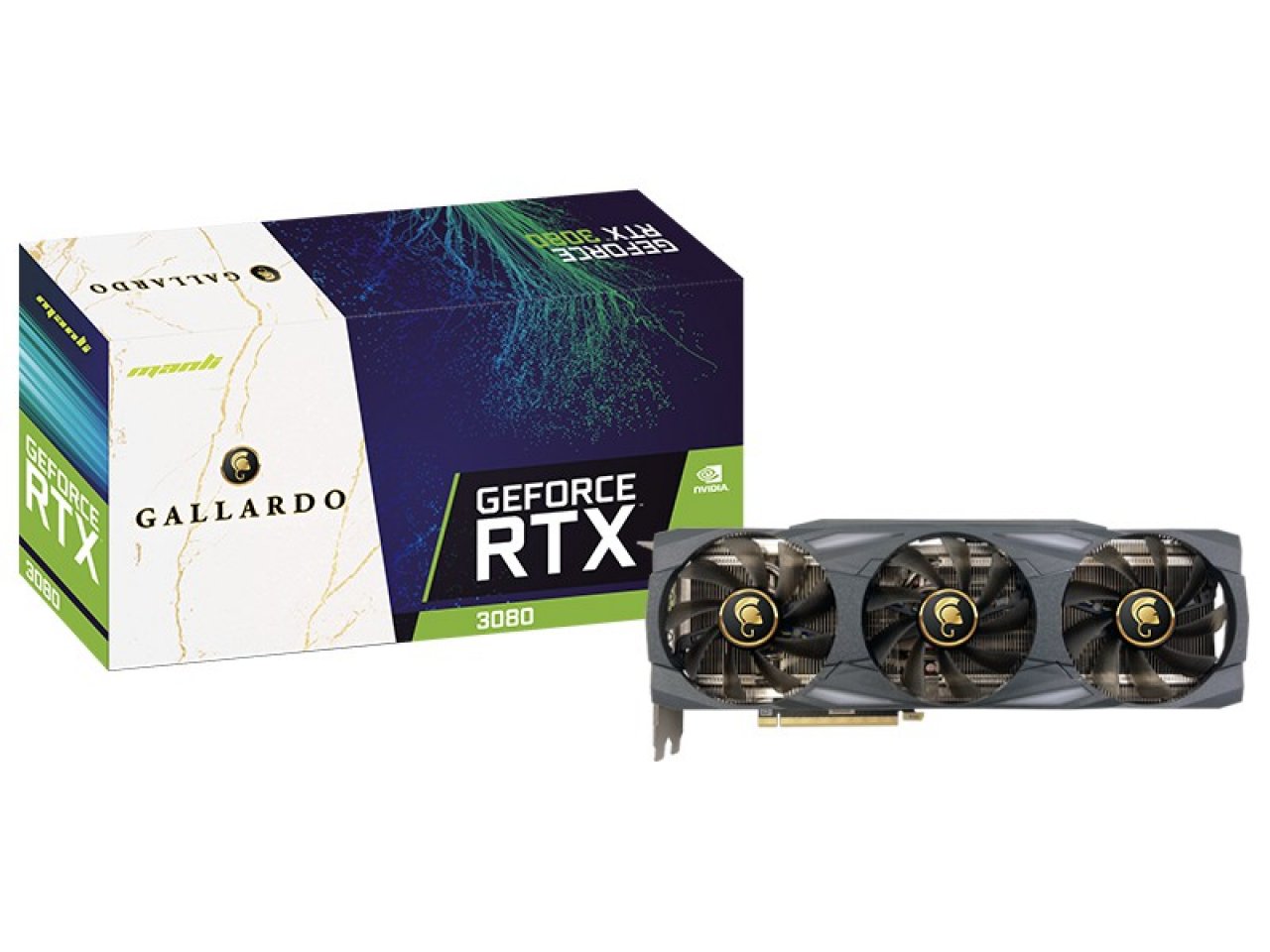 [08/07/2021] Geforce RTX 3080 Ti: Manli präsentiert Custom-Design 
