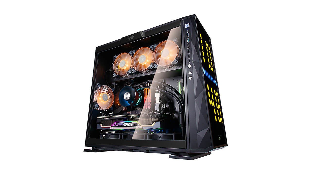 [12/07/2021] Neues Gehäuse von InWin lässt Nutzer 2D-Spiele auf dem Front-Panel zocken (1)