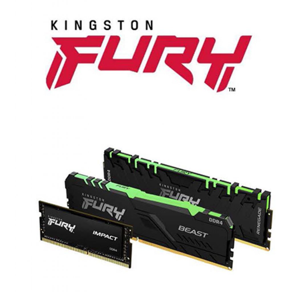 [20/07/2021] Fury statt HyperX: Kingston präsentiert neue RAM-Hauptmarke