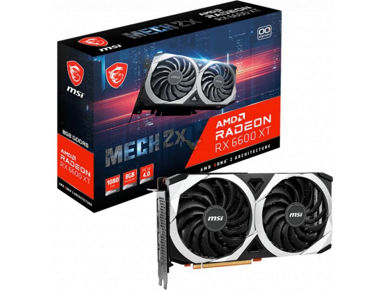 [30/07/2021] MSI Radeon RX 6600 XT 8GB MECH 2X (OC)