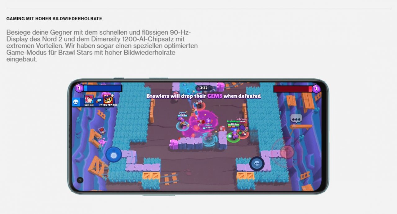 [23/07/2021] Oneplus Nord 2 5G mit Gaming Modus