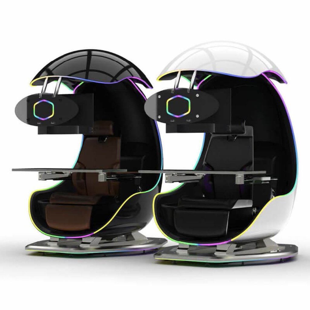 [12/07/2021] Cooler Master stellt auf ihrer Webseite einen neuen Gaming-Stuhl in Form einer Workstation vor, die an den Thronos von Acer erinnert. (1)