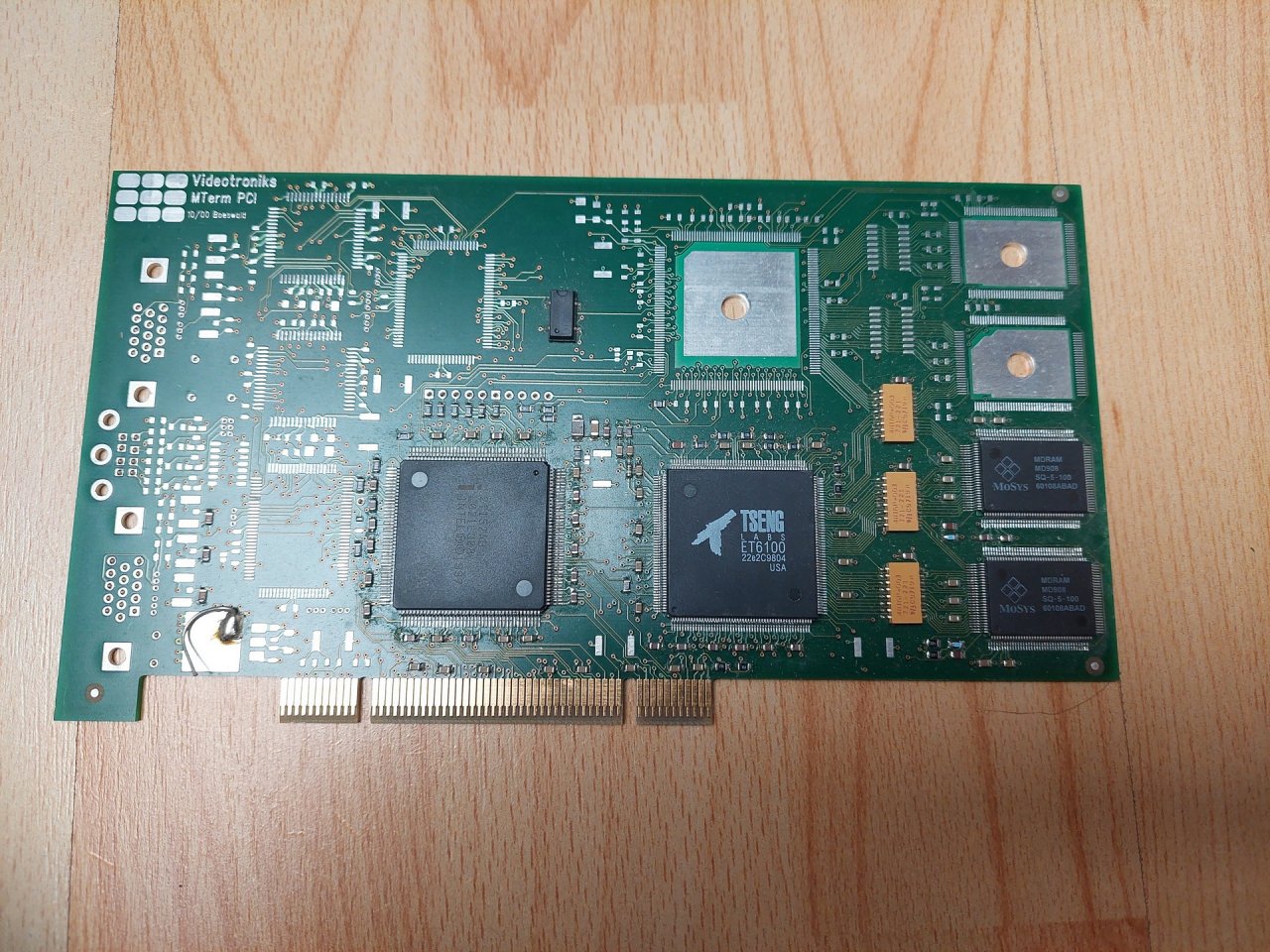 [30/07/2021] Update vom 01.08.2021: Laborkarte von Videotroniks mit Zeng ET 6100