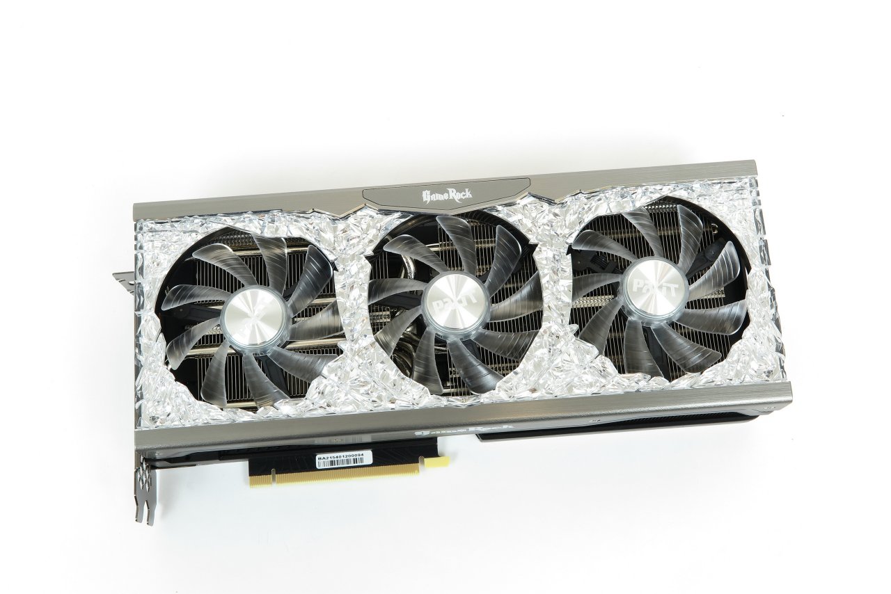 [01/07/2021] Palit Geforce RTX 3070 Ti GameRock OC: Dank 330 Watt Powerlimit knapp die schnellste und auffälligste RTX 3070 Ti im PCGH-Testlabor – Ersteindruck mit Leistungstest in der neuen PCGH #250 08/2021.