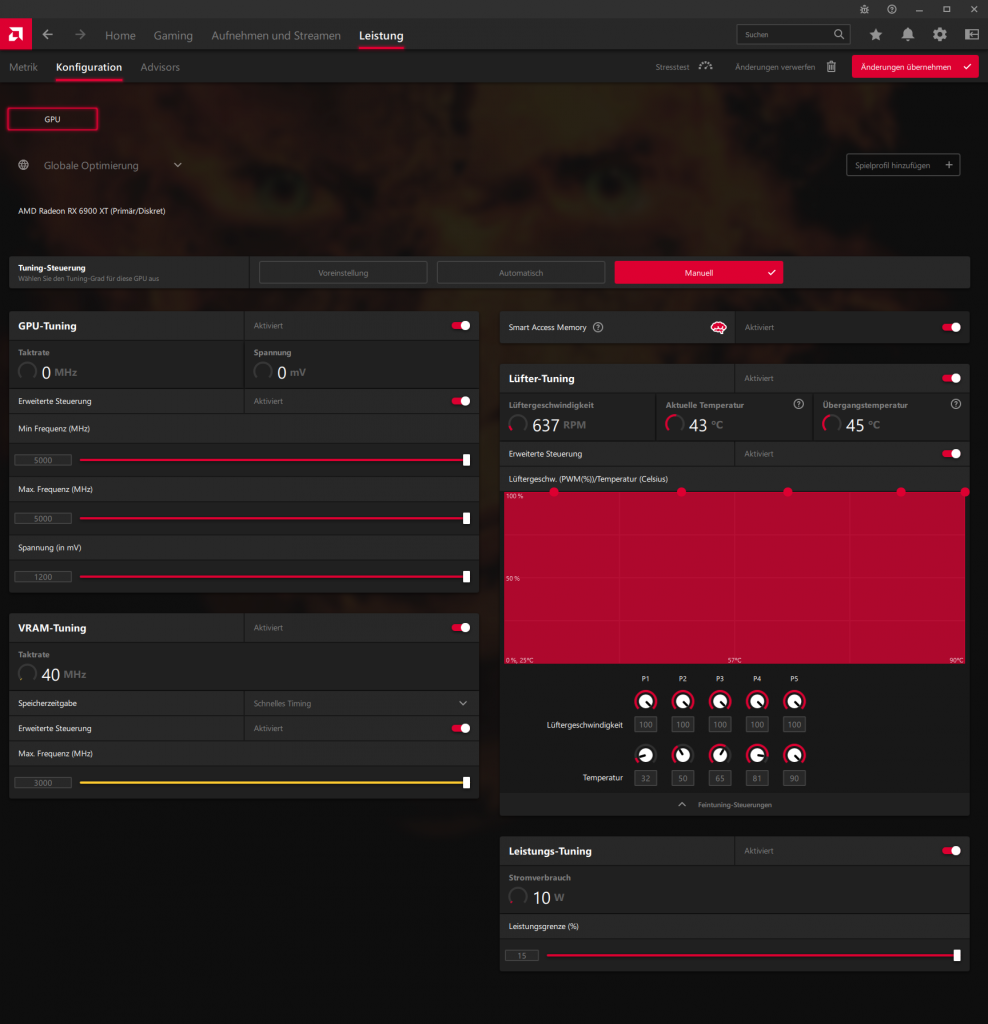 [15/07/2021] Radeon RX 6900 XT Wattman BIOS Limits