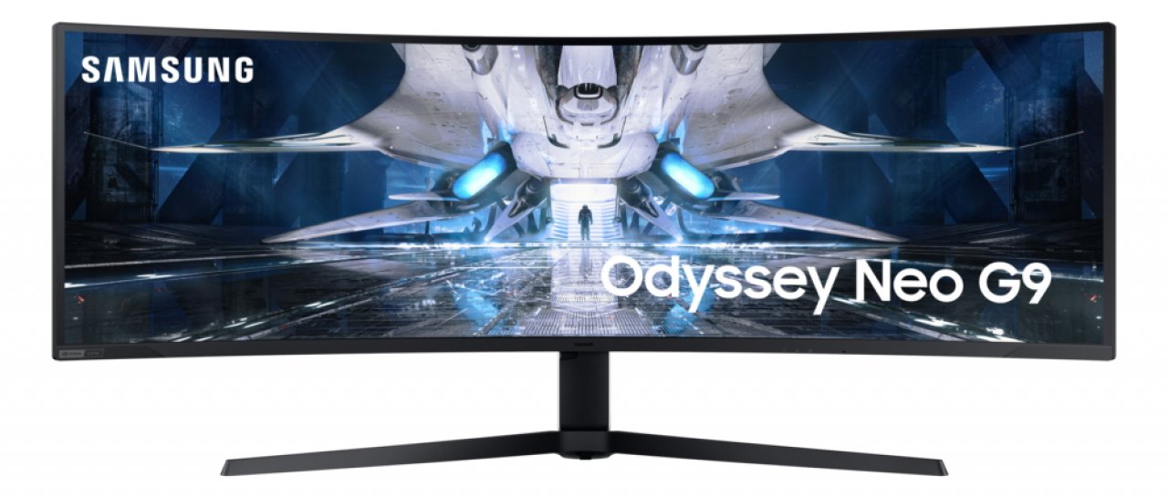 [27/07/2021] Samsung bleibt dem bisherigen Format treu: Auch der Odyssey Neo G9 setzt auf ein 32:9-Panel.