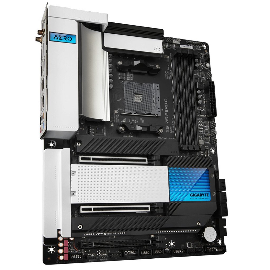 [05/07/2021] Gigabyte X570S Aero G: Lüfterloses Mainboard für Kreative geht in den Handel (3)