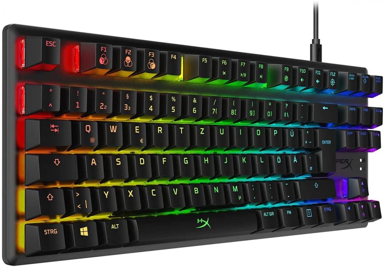 [13/07/2021] Die Alloy-Origins-Core-Gaming-Tastatur von HyperX ist ab sofort mit deutschem Layout bei Amazon erhältlich. (2)