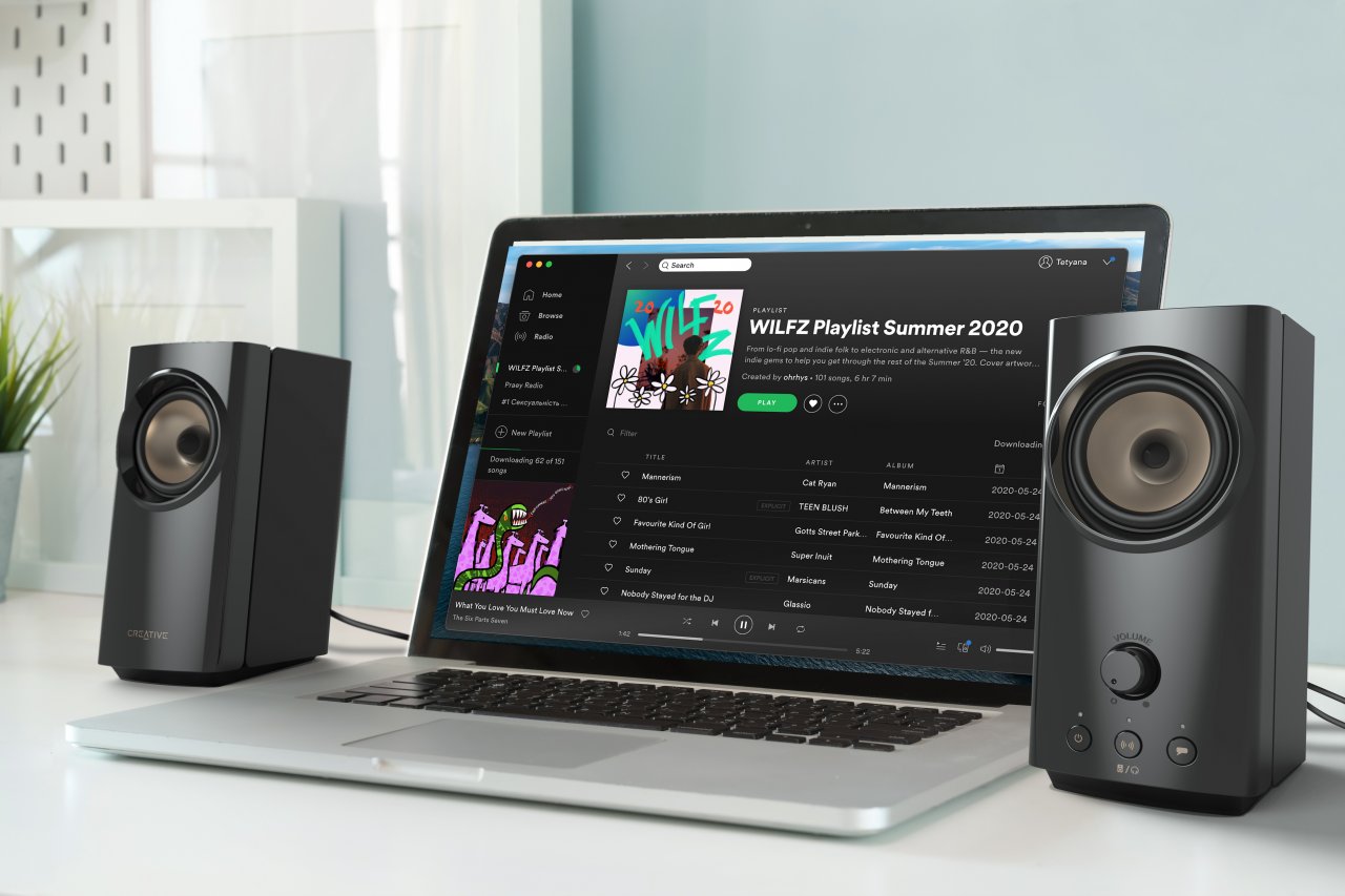 [20/07/2021] Am 13. Juli stellte Creative sein neues Lautsprechersystem T60 aus seiner T-Serie vor. (2)