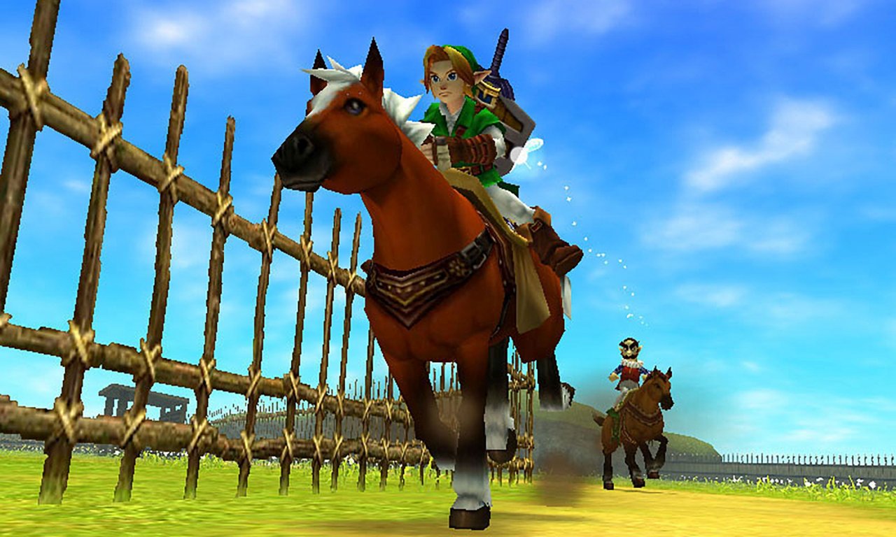 The Legend of Zelda: Ocarina of Time (N64).