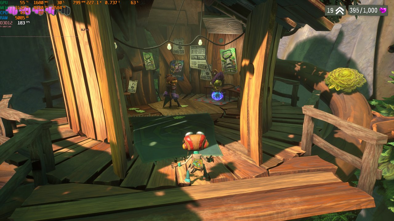 Psychonauts 2, 1440p + Sharpening 0.30