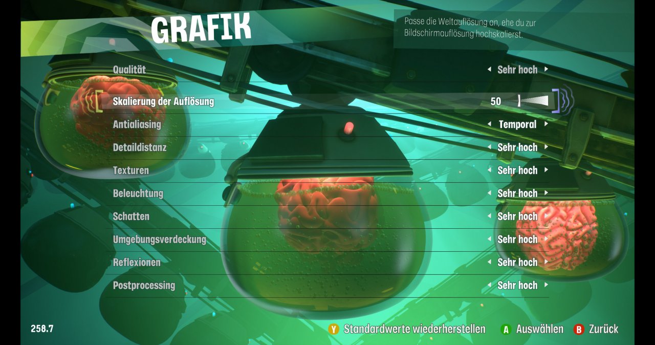 Psychonauts 2 Grafikoptionen 2