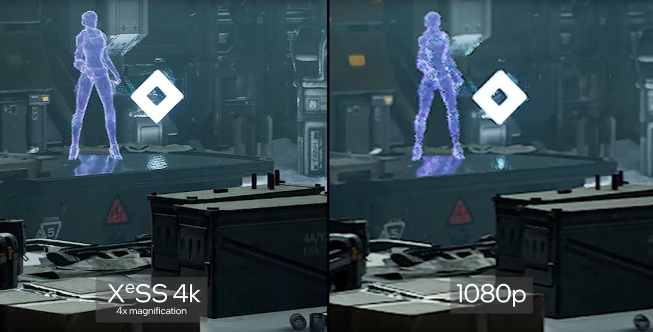 XeSS Intel Arc Supersampling Comparison Open Source DLSS Zoom (2)