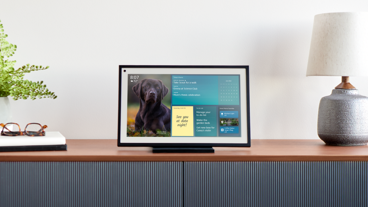 [29/09/2021] Amazon Echo Show 15: Der smarte 15-Zoll-Bildschirm lässt sich bei Amazon bestellen.