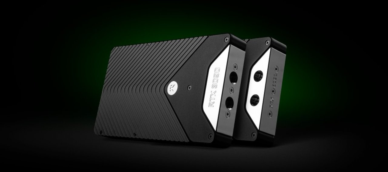 [10/09/2021] Geforce RTX 3080 & 3090: Schwarzer Vollmetall-Wakü-Block von EK als Special Edition (2)
