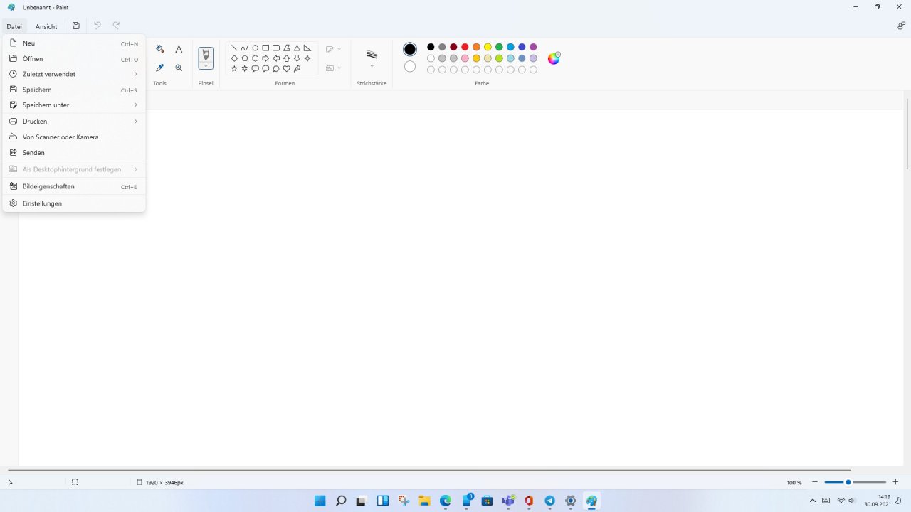 [30/09/2021] Windows Insider haben kürzlich Zugriff auf das neue Paint für Windows 11 erhalten. (1)