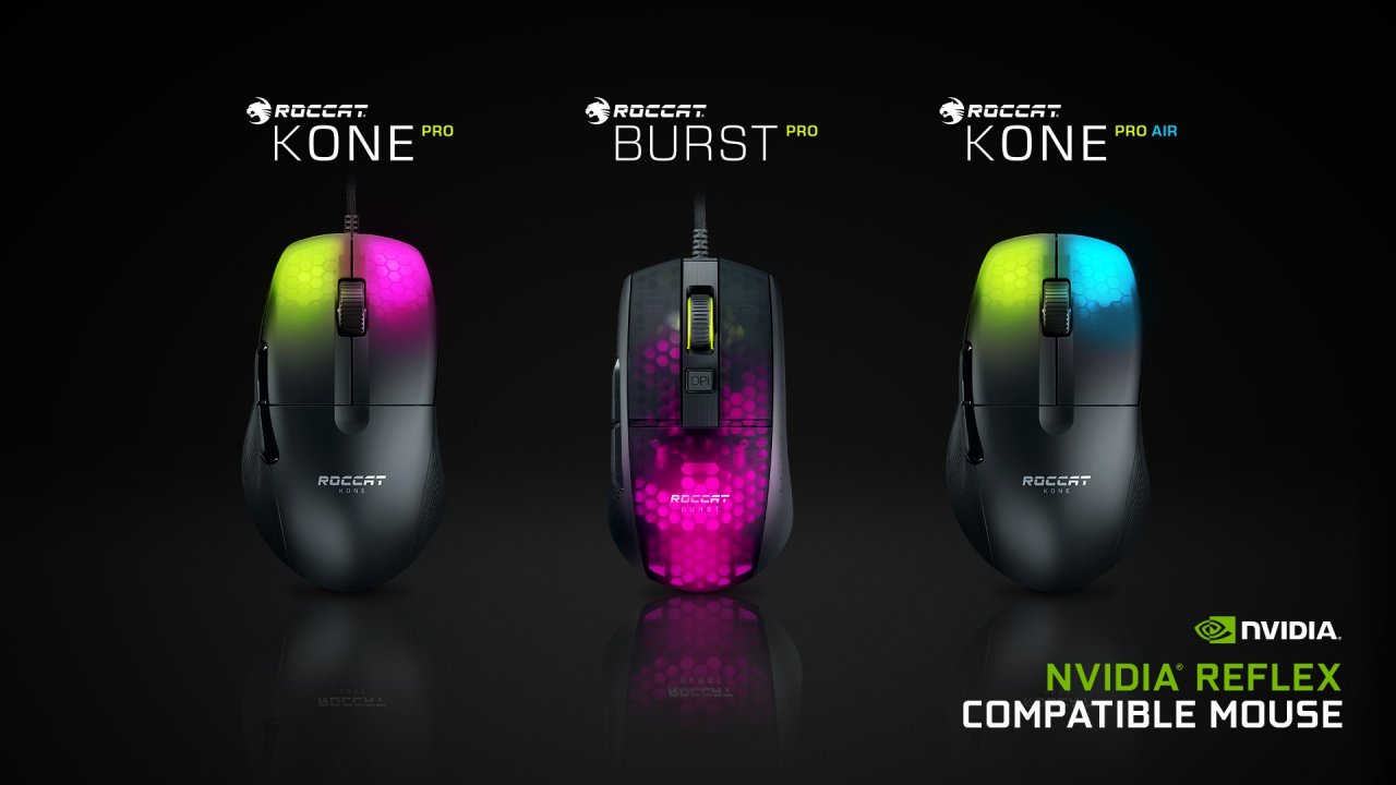 [23/09/2021] Roccat: Ausgewählte Mäuse unterstützen nun Nvidias Reflex Latency Analyzer (1)