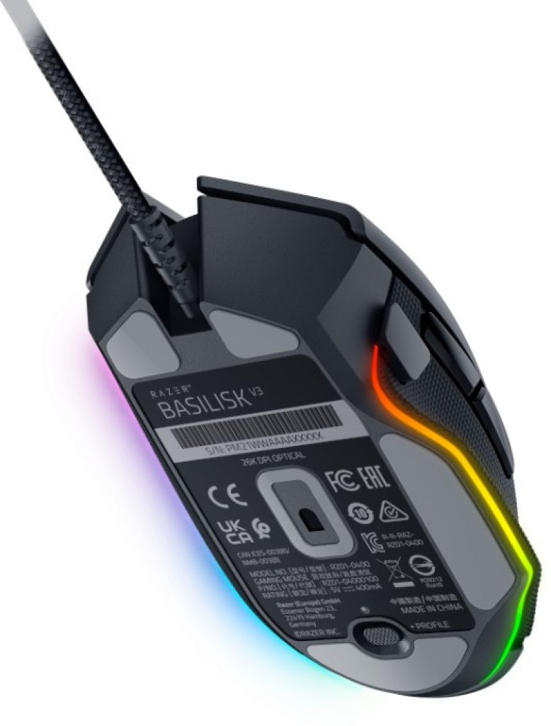 [09/09/2021] Razer Basilisk V3: Neue Revision der Gaming-Maus weiter verbessert (6)