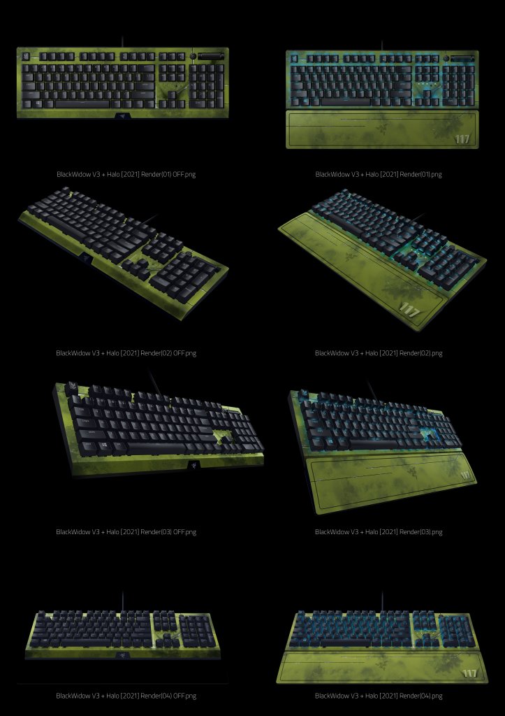 [08/09/2021] Tastatur Razer Blackwidow V2 im Halo-Design