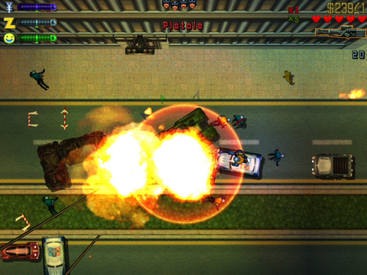 [11/10/2021] Chaos stiften, Geld sammeln, der Polizei entkommen. GTA 2 nimmt kein 