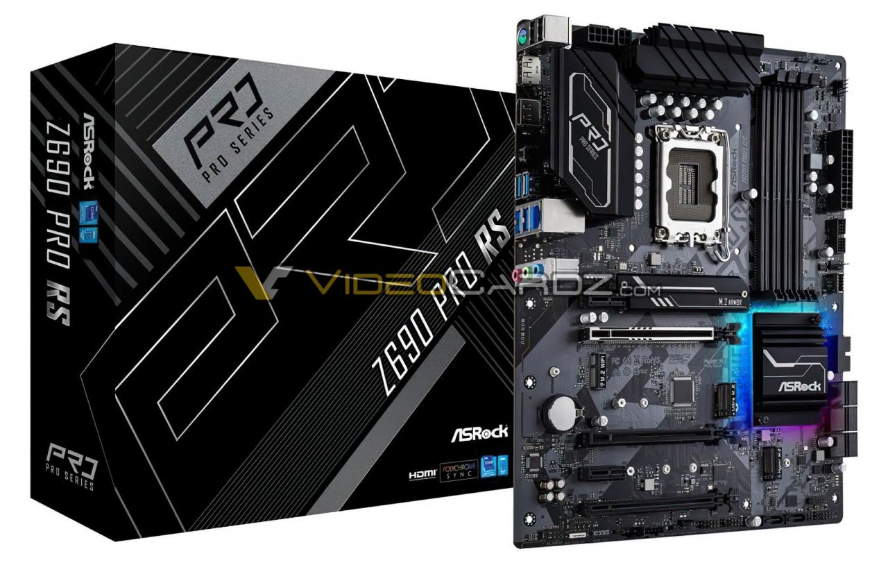 [08/10/2021] Asrock Z690 Pro RS.