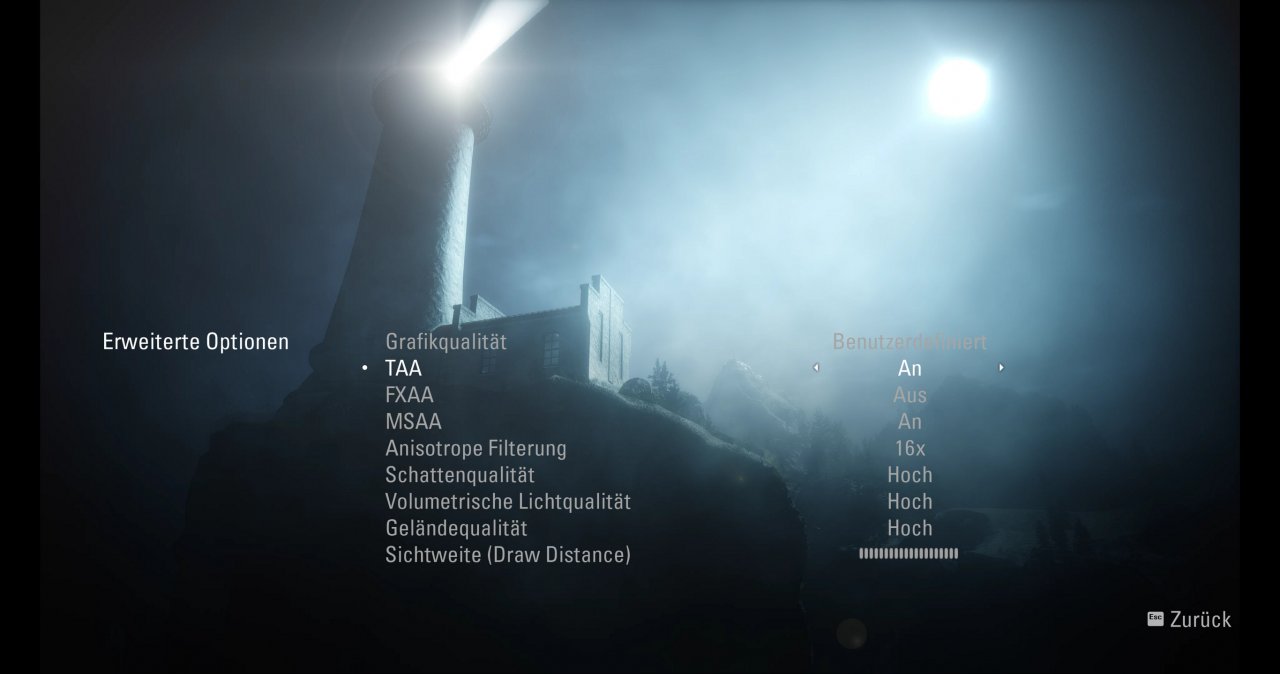 [03/10/2021] Alan Wake Remastered PC 4K maxed and Lanczos downsampled 30