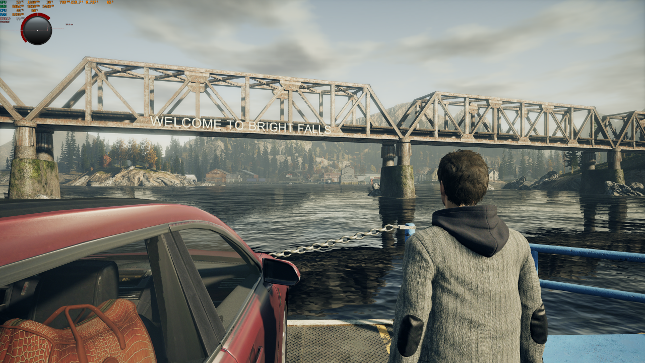 Alan Wake Remastered 2880p@1440p TAA Geforce Image Sharpening 0.50