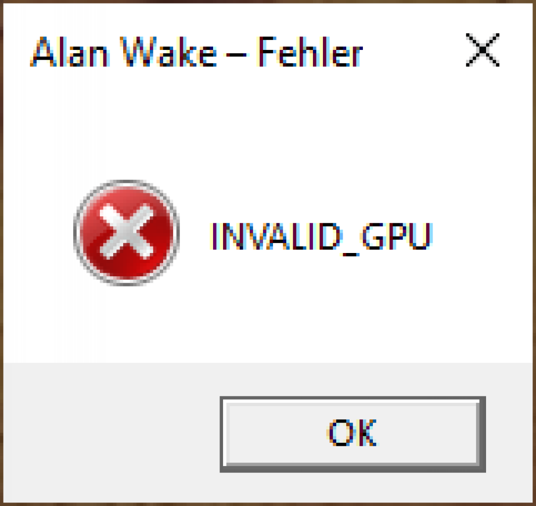 [04/10/2021] Alan Wake Remastered auf Radeon HD 7970: Crash. Offenbar benötigt das Spiel die DirectX-Funktionsebene 12_0.